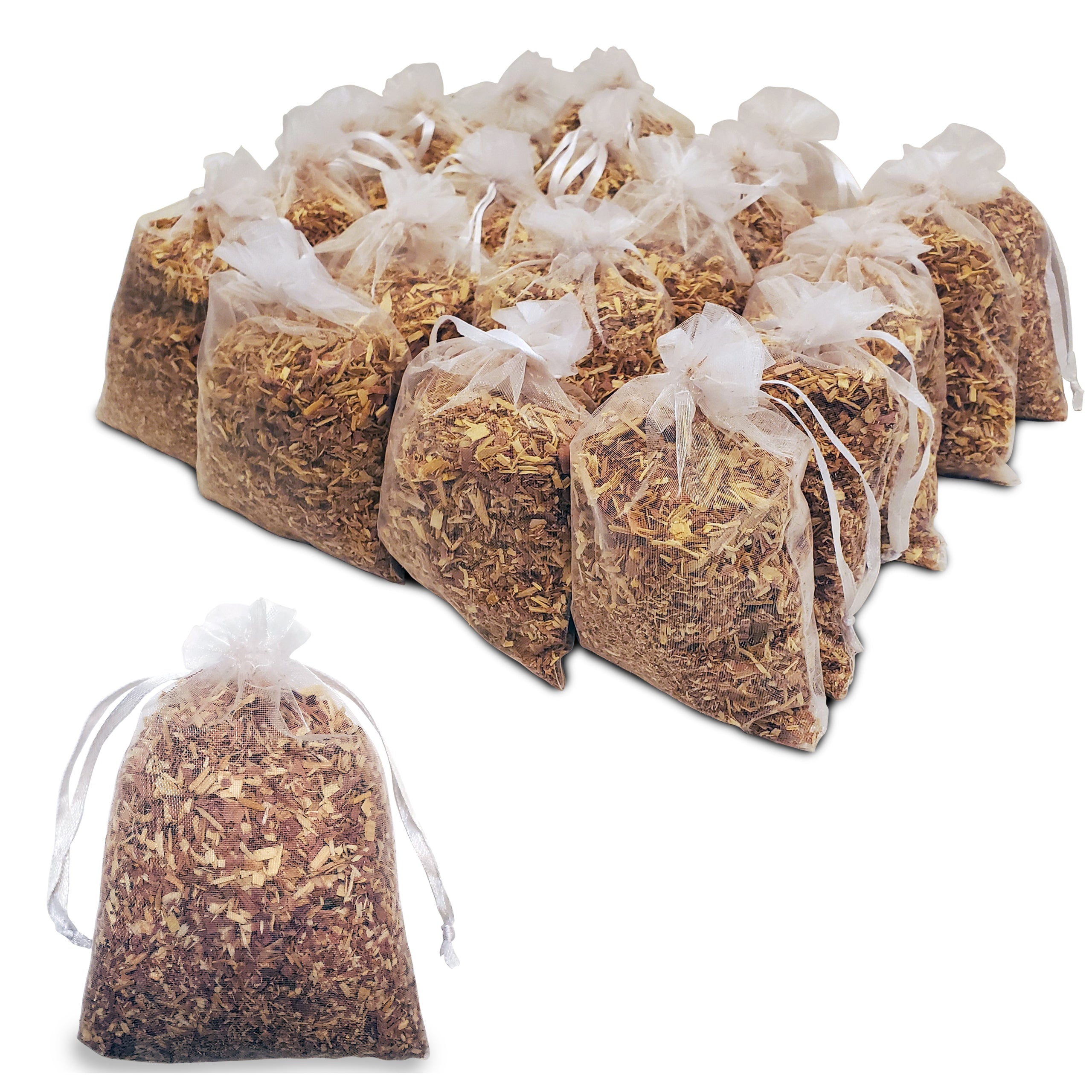 20 XL Cedar Sachet Bags, Natures Natural Deodorizer, 20 XL Bags of Western Red Cedar Chips in Each Resealable Package (20 XL Cedar Sachets)