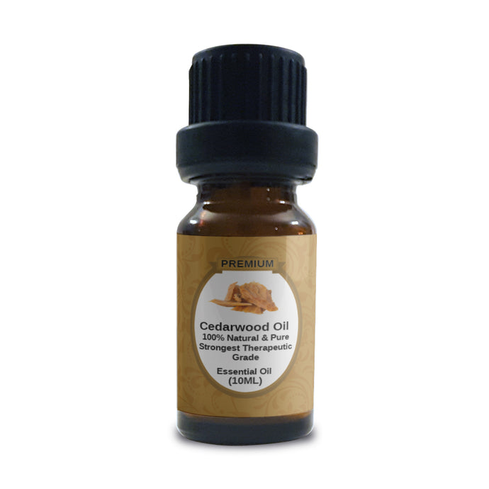 Cedarwood Essential Oil |100% Pure,Natural & Organic | Texas Cedar Oil | Undiluted | Perfect for Relaxation | Aromatherapy | Diffusers Dry Hair | Dry Skin | Therapeutic Grade | 10ml