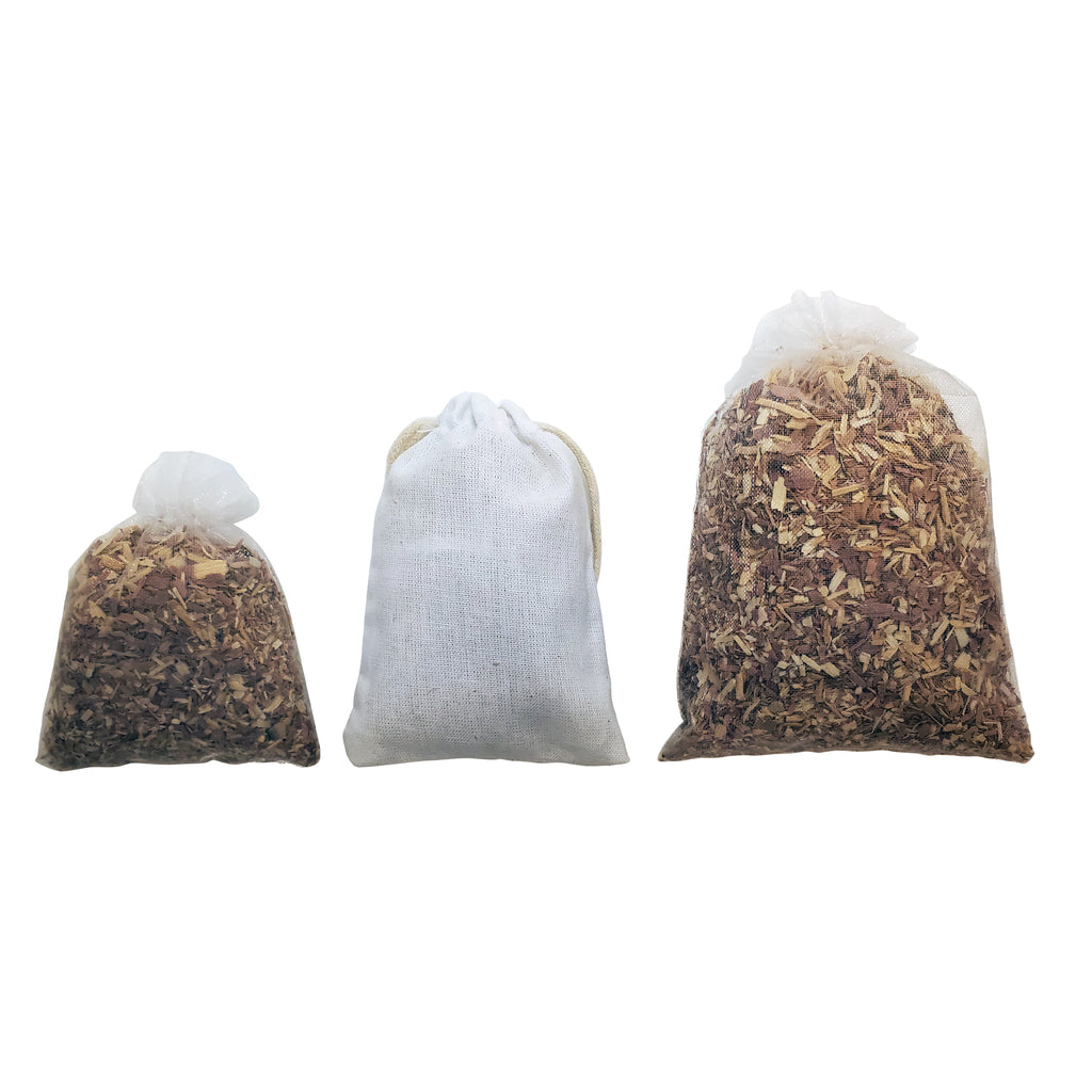 20 XL Cedar Sachet Bags, Natures Natural Deodorizer, 20 XL Bags of Western Red Cedar Chips in Each Resealable Package (20 XL Cedar Sachets)