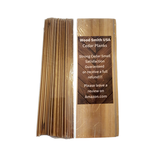 Wood Smith USA Cedar Wood Panels | Drawer Liners | Clothing Storage | Moth Protection | Natural | Non Toxic | Let Nature Do The Job! 10 Pack
