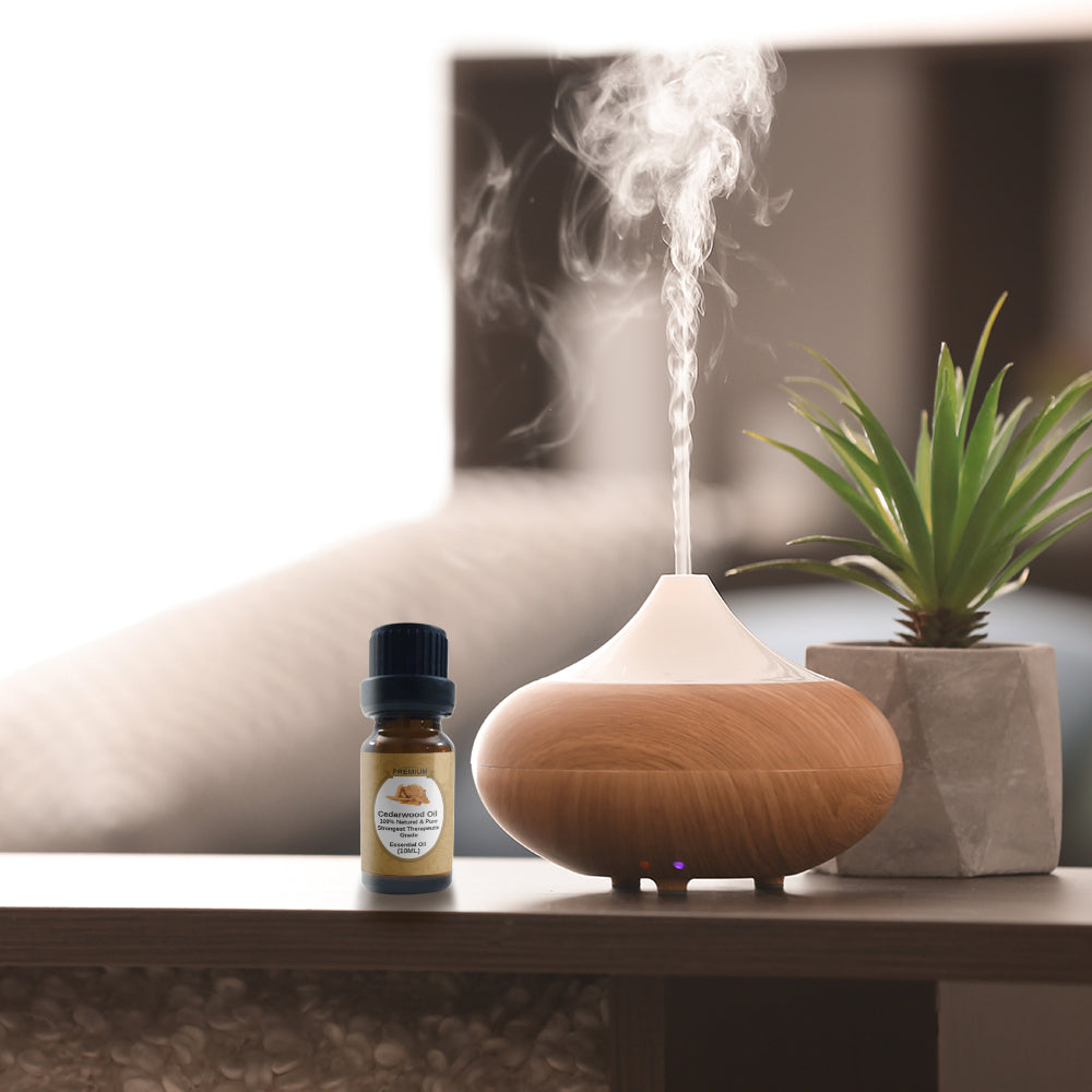 Cedarwood Essential Oil |100% Pure,Natural & Organic | Texas Cedar Oil | Undiluted | Perfect for Relaxation | Aromatherapy | Diffusers Dry Hair | Dry Skin | Therapeutic Grade | 10ml