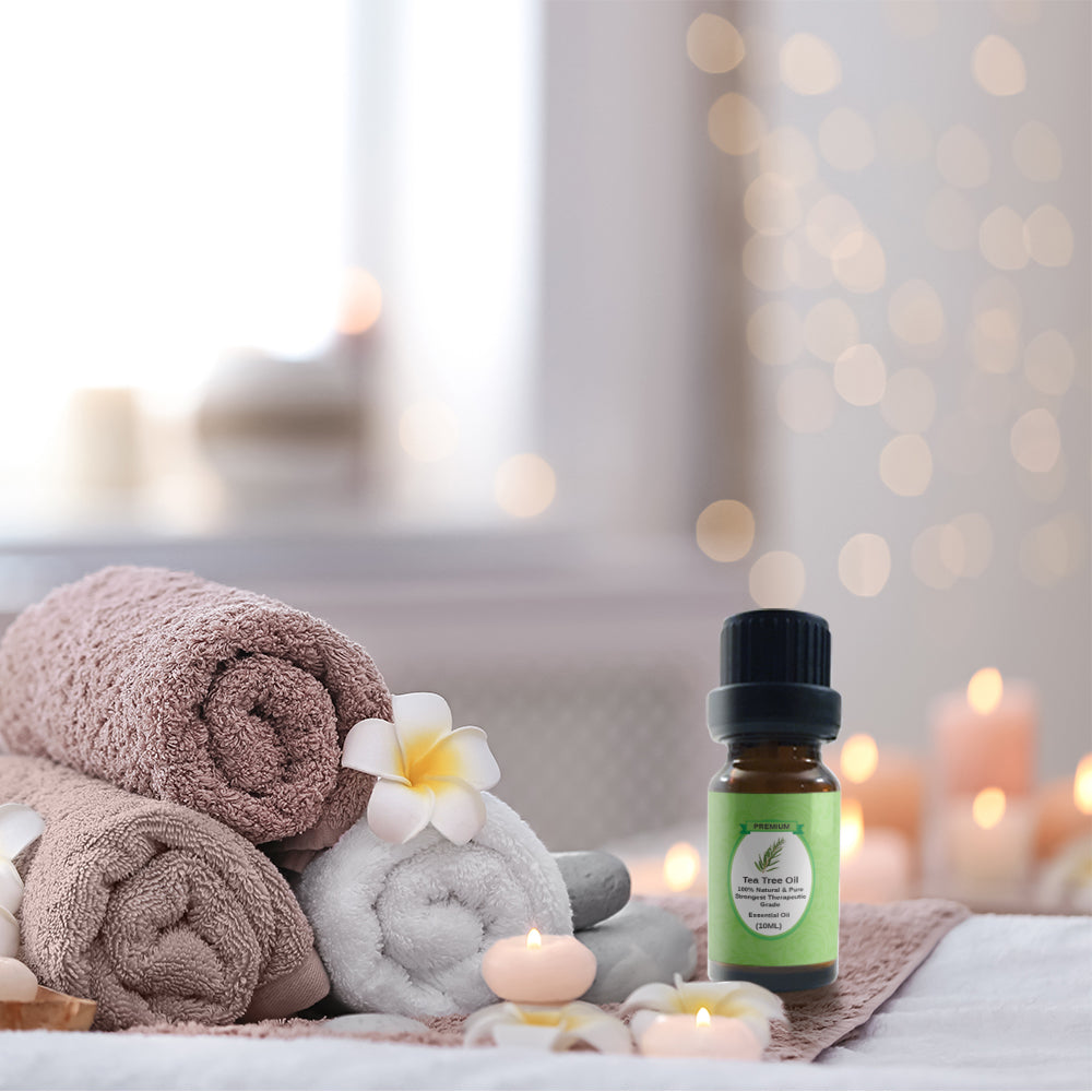 Tea Tree Oil | 100% Pure Tea Tree Oil | Tea Tree Essential Oil | 10ml Essential Oil | Oil Tea Tree | Tea-Tree Oil | Pure Essential Oils | Perfect for an Essential Oil Diffuser (Tea Tree Oil 10ml)