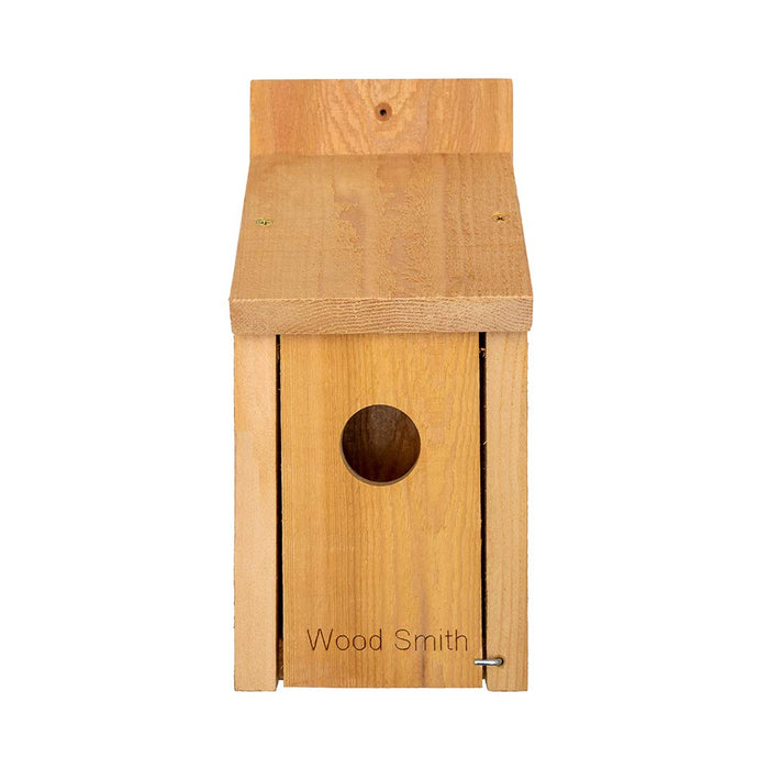 Bird House Hand Made in USA by Wood Smith USA, All Natural Western Red Cedar