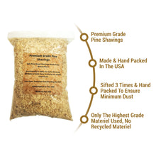 Premium Pine Bedding - 4 Quart | Soft, Dust Free Shavings | ALL Natural | Animal Bedding | Chicken Coops | Small Animals | Controls Odor